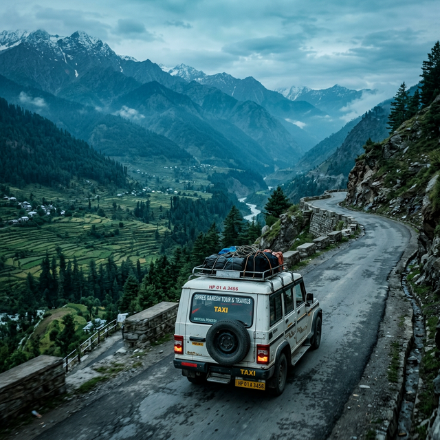 Mahindra Maxx in Himalayan Valley